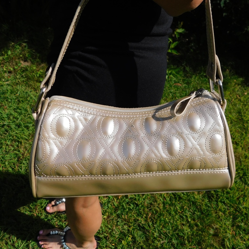 XOXO Beautiful Gold Patent Leather Bag